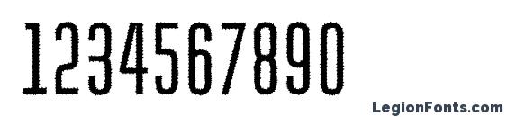 a HuxleyRough Bold Font, Number Fonts