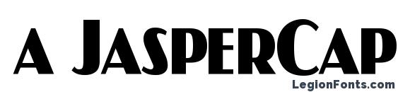 a JasperCapsNr Bold Font