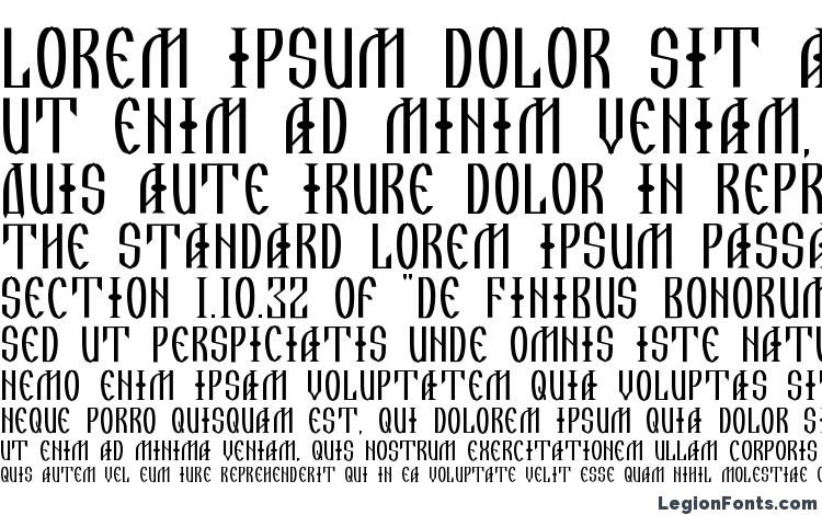 specimens A La Russ font, sample A La Russ font, an example of writing A La Russ font, review A La Russ font, preview A La Russ font, A La Russ font