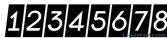 a LancetCmSlt Font, Number Fonts