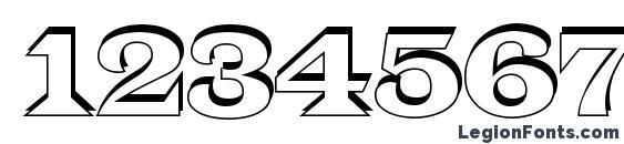 a LatinoSh Font, Number Fonts