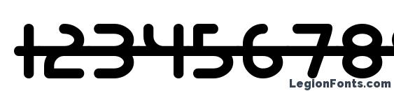 A.lewis Font, Number Fonts