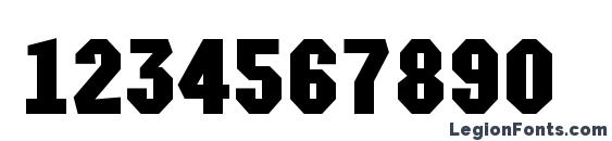 a MachinaNova Bold Font, Number Fonts