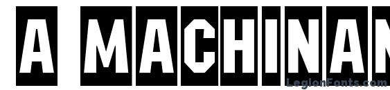 шрифт a MachinaNovaCm, бесплатный шрифт a MachinaNovaCm, предварительный просмотр шрифта a MachinaNovaCm