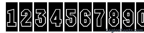 a MachinaNovaCmGr Font, Number Fonts