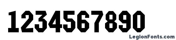 a MachinaNovaCps Font, Number Fonts
