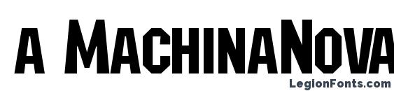 шрифт a MachinaNovaCps, бесплатный шрифт a MachinaNovaCps, предварительный просмотр шрифта a MachinaNovaCps