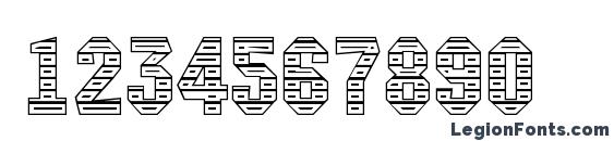 a MachinaNovaStDc Font, Number Fonts