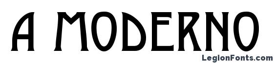 a Moderno Font