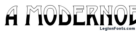 a ModernoB&W font, free a ModernoB&W font, preview a ModernoB&W font