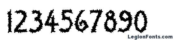 a ModernoBrk Font, Number Fonts