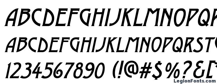 глифы шрифта a ModernoCaps Italic, символы шрифта a ModernoCaps Italic, символьная карта шрифта a ModernoCaps Italic, предварительный просмотр шрифта a ModernoCaps Italic, алфавит шрифта a ModernoCaps Italic, шрифт a ModernoCaps Italic
