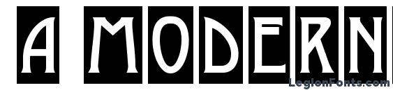 a ModernoCm Font