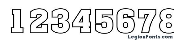 a MonumentoTitulOtl Bold Font, Number Fonts