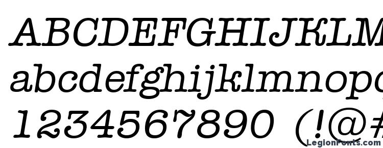 глифы шрифта a OldTyper Italic, символы шрифта a OldTyper Italic, символьная карта шрифта a OldTyper Italic, предварительный просмотр шрифта a OldTyper Italic, алфавит шрифта a OldTyper Italic, шрифт a OldTyper Italic