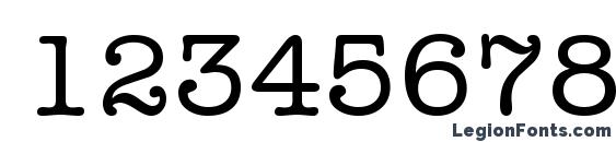 a OldTyper Font, Number Fonts