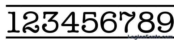 a OldTyperDcFr Font, Number Fonts