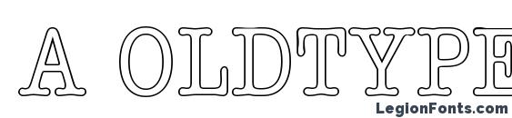 a OldTyperTitulNrOtl font, free a OldTyperTitulNrOtl font, preview a OldTyperTitulNrOtl font