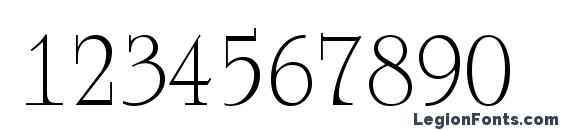 a RomanusTitul Font, Number Fonts