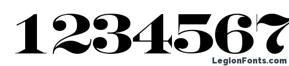 a SeriferExpTitul Bold Font, Number Fonts