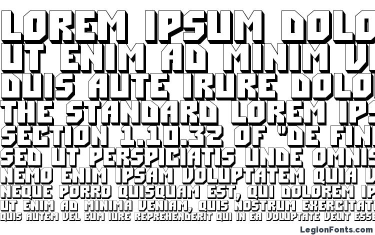 specimens a SimplerE3D font, sample a SimplerE3D font, an example of writing a SimplerE3D font, review a SimplerE3D font, preview a SimplerE3D font, a SimplerE3D font