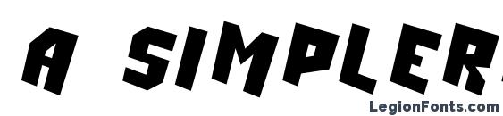 a SimplerFnt font, free a SimplerFnt font, preview a SimplerFnt font