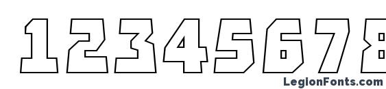 a SimplerPrspOtl Font, Number Fonts