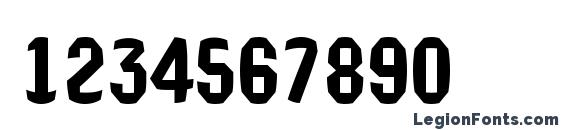 a TechnicsBrl DemiBold Font, Number Fonts