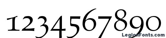 A760 Roman Smc Regular Font, Number Fonts