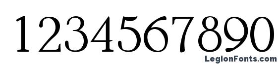 Aabced regular Font, Number Fonts