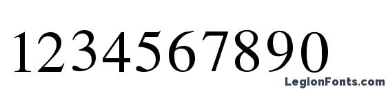 Шрифт Aabohi pc, Шрифты для цифр и чисел