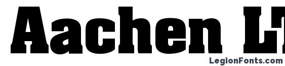 Aachen LT Bold font, free Aachen LT Bold font, preview Aachen LT Bold font