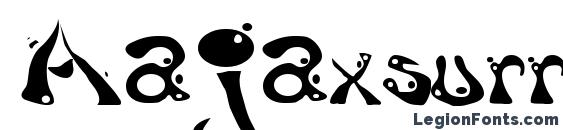 Aajaxsurrealfreak Font, African Fonts