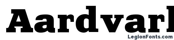 Aardvark Normal Font, Serif Fonts