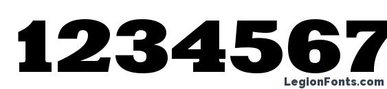 Aardvark110n Font, Number Fonts