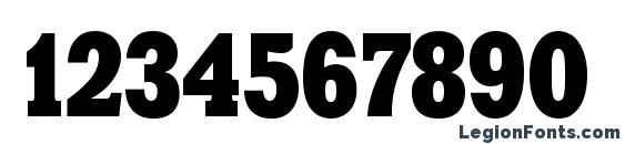 Aardvark70n Font, Number Fonts