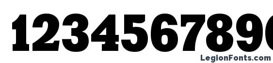 Aardvark80n Font, Number Fonts