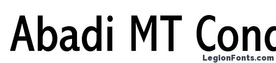 Abadi MT Condensed Font