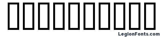 Abartfonts babyboomone Font, Number Fonts