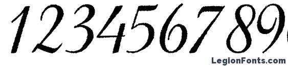 Abbeyline Font, Number Fonts