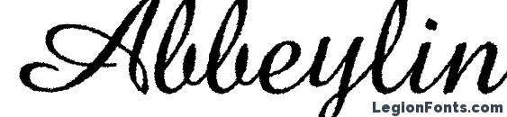 Abbeyline font, free Abbeyline font, preview Abbeyline font