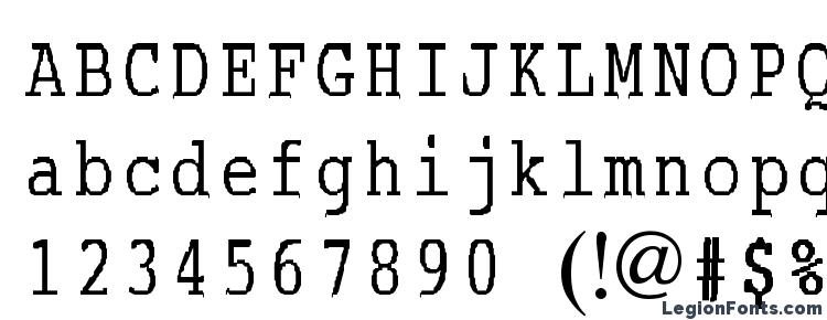 glyphs ABC TypeWriterRussian font, сharacters ABC TypeWriterRussian font, symbols ABC TypeWriterRussian font, character map ABC TypeWriterRussian font, preview ABC TypeWriterRussian font, abc ABC TypeWriterRussian font, ABC TypeWriterRussian font