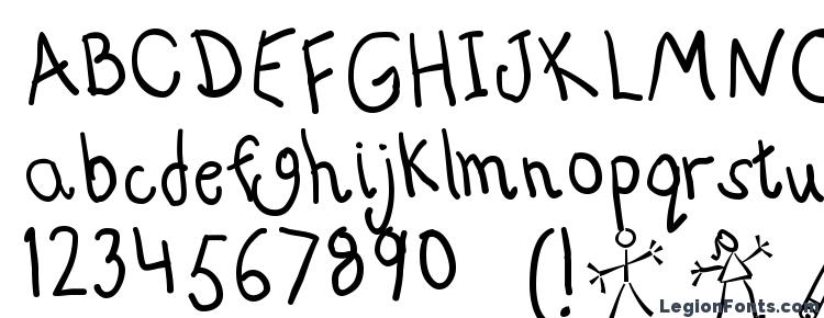 glyphs Abckids font, сharacters Abckids font, symbols Abckids font, character map Abckids font, preview Abckids font, abc Abckids font, Abckids font