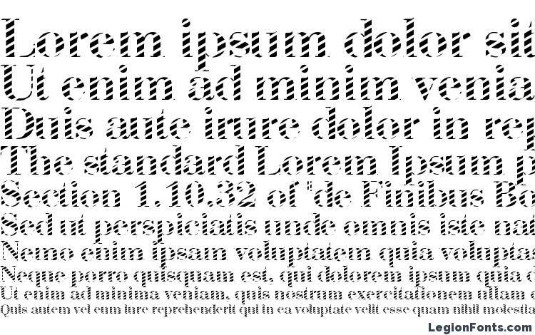 specimens Abctech bodoni stripe2 font, sample Abctech bodoni stripe2 font, an example of writing Abctech bodoni stripe2 font, review Abctech bodoni stripe2 font, preview Abctech bodoni stripe2 font, Abctech bodoni stripe2 font