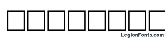 Abelard regular Font, Number Fonts