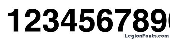 Aberden Font, Number Fonts