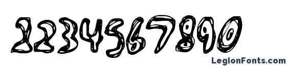 Abiscuos regular Font, Number Fonts