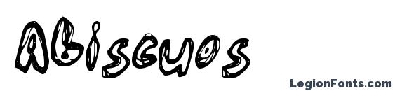 Abiscuos font, free Abiscuos font, preview Abiscuos font