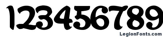 Abracadabra regular Font, Number Fonts