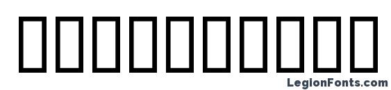 Abstrakt Font, Number Fonts